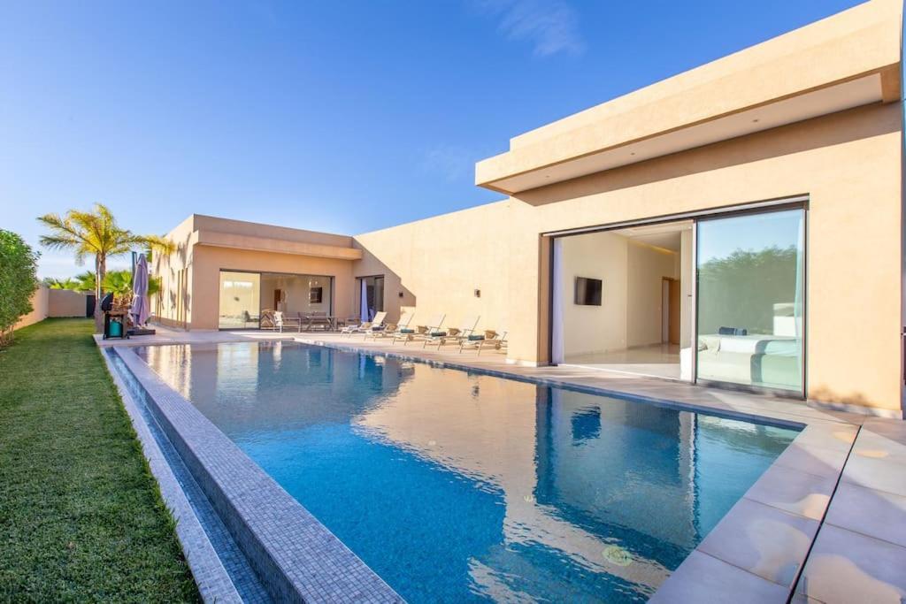 Villa Hawai, Ss Vis A Vis Avec Espace De Sport , Piscine Chauffee Marrakesh Exterior foto