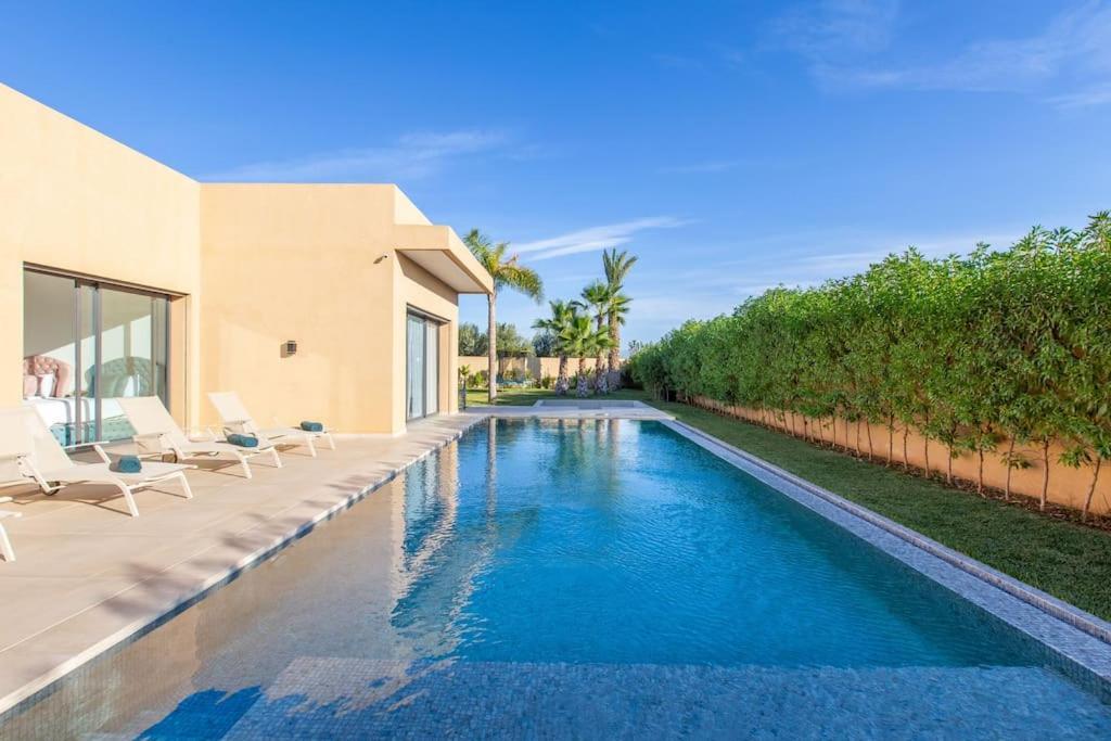 Villa Hawai, Ss Vis A Vis Avec Espace De Sport , Piscine Chauffee Marrakesh Exterior foto