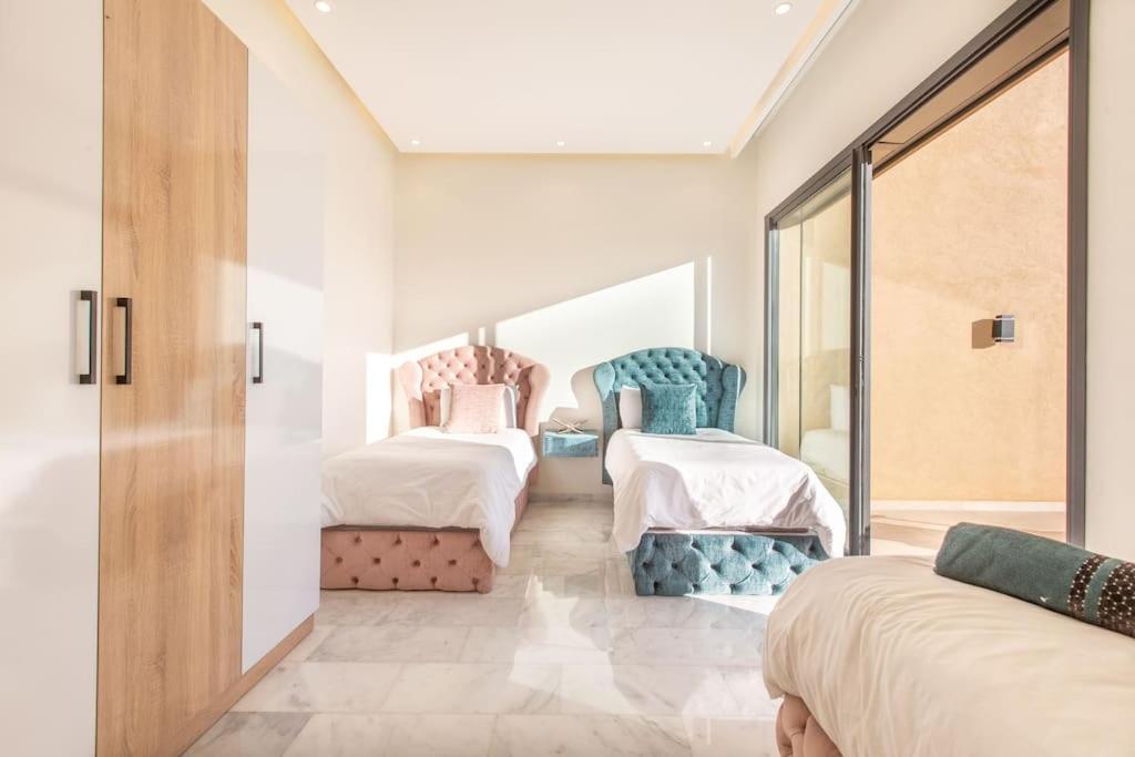 Villa Hawai, Ss Vis A Vis Avec Espace De Sport , Piscine Chauffee Marrakesh Exterior foto