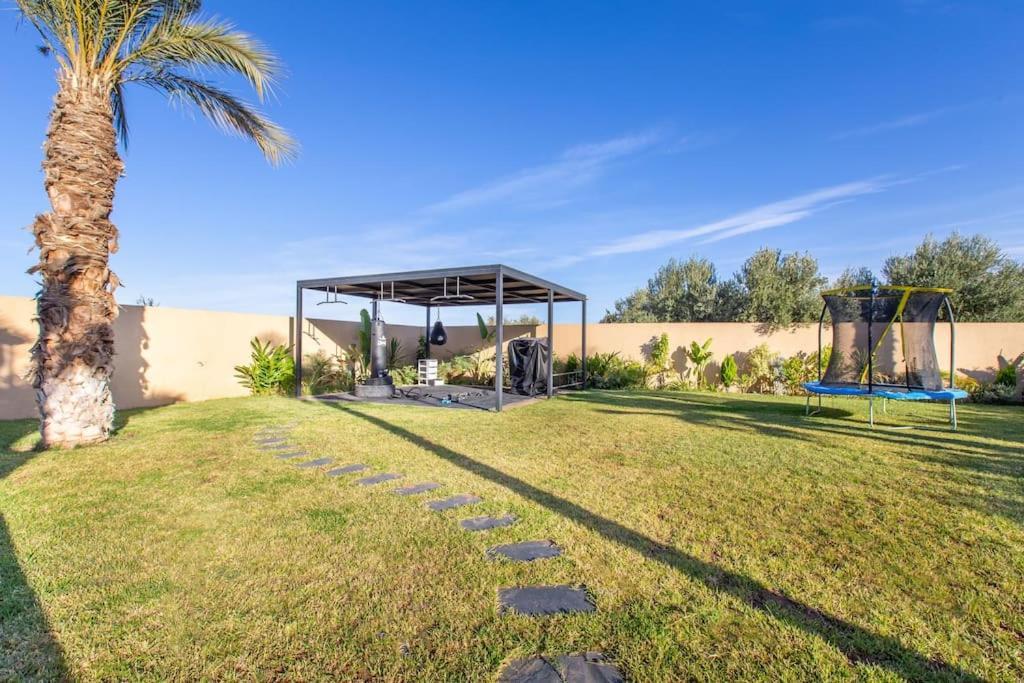 Villa Hawai, Ss Vis A Vis Avec Espace De Sport , Piscine Chauffee Marrakesh Exterior foto